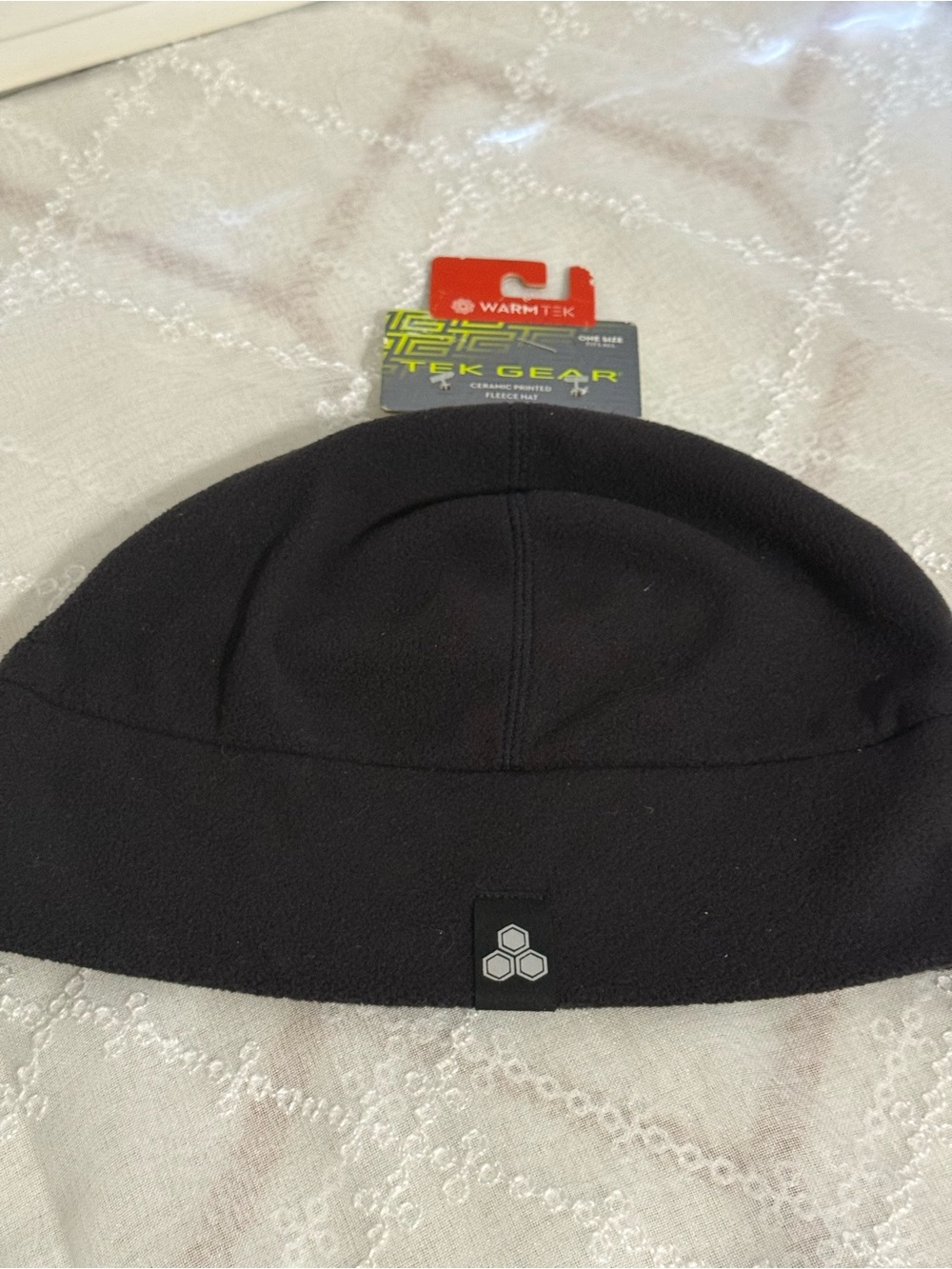 Warm Tek Gear Black Fleece Skull Cap